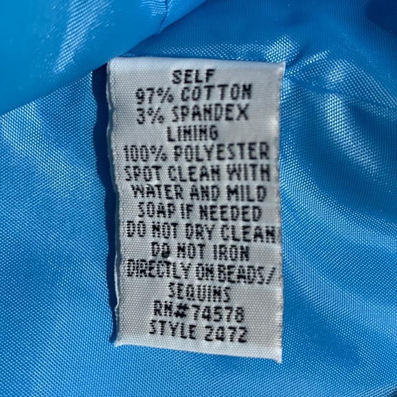 CACHE Halter Zip front embroidered detail size 10 - Picture 6 of 8